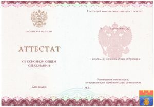 Аттестат 9 класс 2014-2026 год